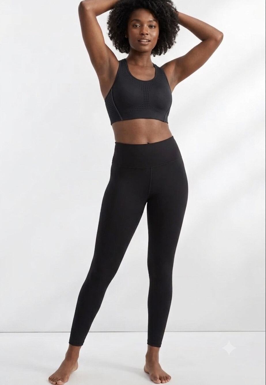 Bare Necessities High Waist Low Impact Yoga Leggings Black Size Small